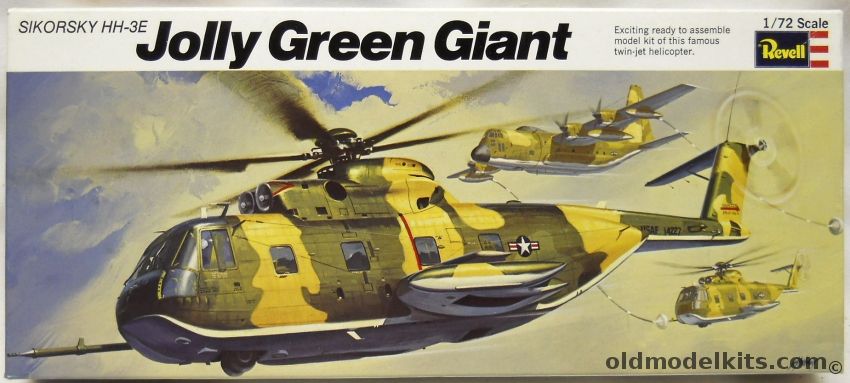 Revell 1/72 Sikorsky HH-3E Jolly Green Giant, H144 plastic model kit