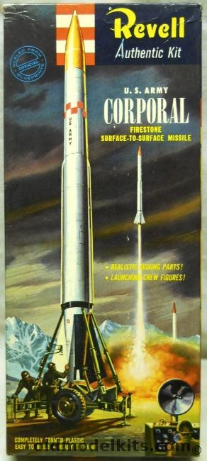 Revell 1/40 Corporal Missile - Firestone Surface-to-Surface Missile - 'S' Issue, H1820-98 plastic model kit
