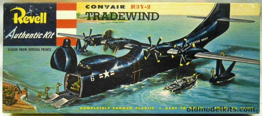 Revell 1/168 Convair R3Y-2 Tradewind - 'S' Issue - (R3Y2), H238-98 plastic model kit