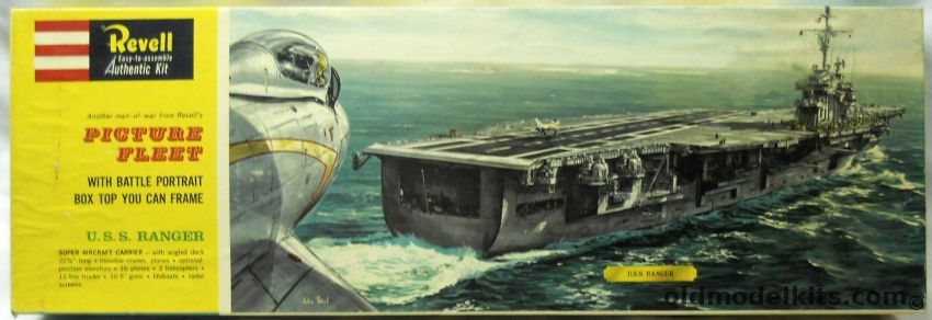 Revell 1/542 USS Ranger Picture Fleet Issue, H360-349 plastic model kit
