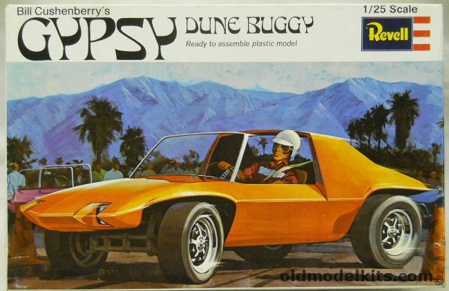 Revell 1/25 Gypsy Dune Buggy - By Bill Cushenberry, H1214 plastic model kit