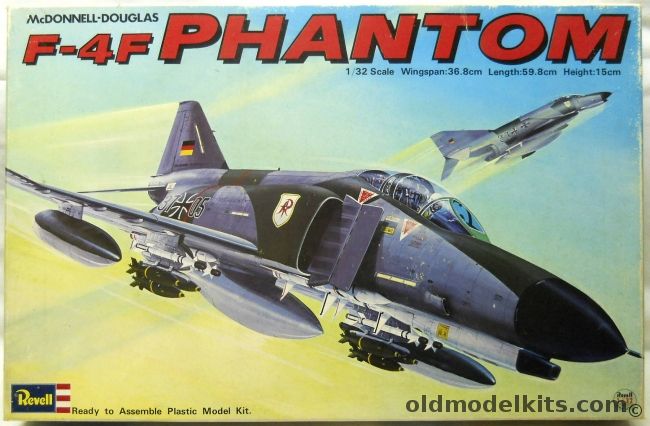 Revell 1/32 F-4F Phantom II - Luftwaffe - Japan Issue, H178-2500 plastic model kit