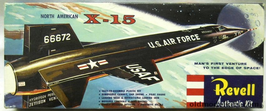 Revell 1/65 North American X-15 - 'S' Issue, H198-89 plastic model kit
