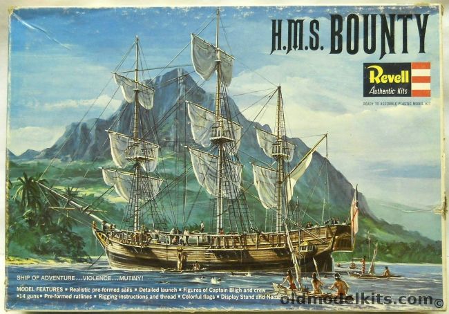 Revell 1/170 HMS Bounty - Mutiny Ship, H326-300 plastic model kit