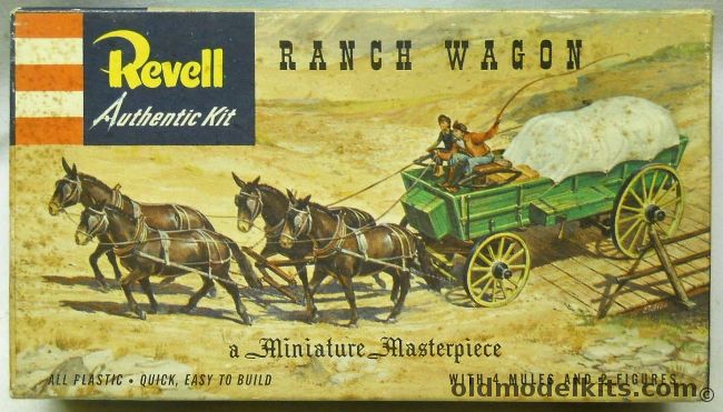 Revell 1/48 Ranch Wagon - Miniature Masterpiece, H510-98 plastic model kit