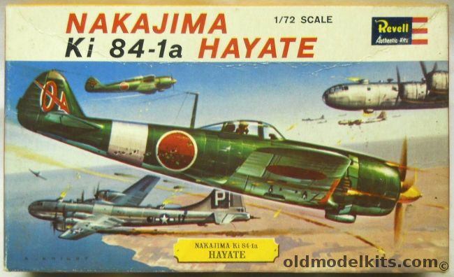 Revell 1/72 Nakajima Ki-84-1a Hayate Frank - (Ki-84), H637-50 plastic model kit