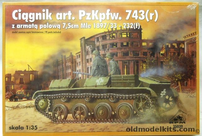 RPM 1/35 PzKpfw 734(r), 35039 plastic model kit