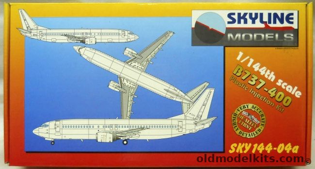 Skyline Models 1/144 Boeing 737-400 - (737), SKY144-014a plastic model kit
