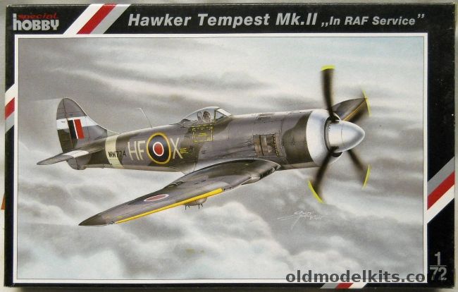 Special Hobby 1/72 TWO Hawker Tempest Mk.II - In RAF Service, SH72103 plastic model kit