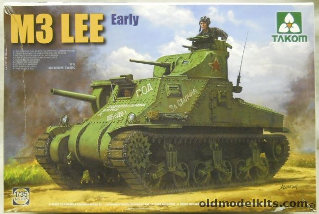 Takom 1/35 M3 Lee Early - Soviet Union or US 1942, 2085 plastic model kit