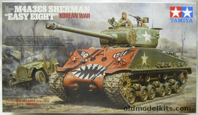 Tamiya 1/35 M4A3E8 Sherman Easy Eight Korean War, 35359 plastic model kit