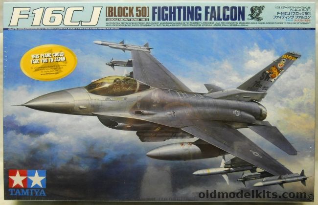 Tamiya 1/32 F-16CJ Fighting Falcon Block 50, 60315 plastic model kit