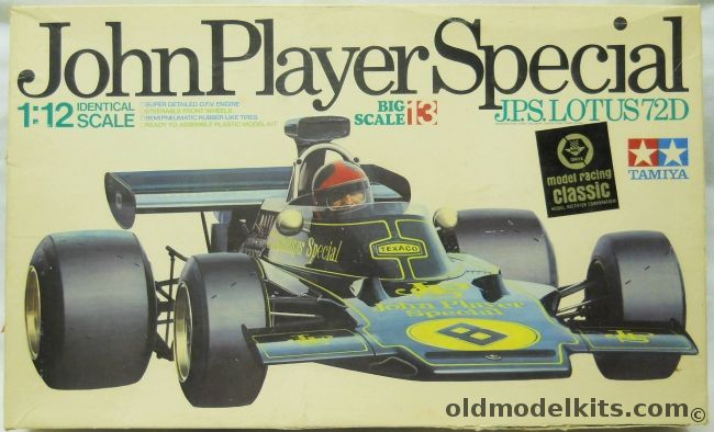 Tamiya 1/12 John Player Special JPS Lotus 72D, BS1213 plastic model kit