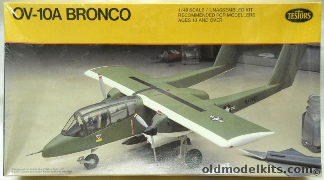 Testors 1/48 OV-10A Bronco, 561 plastic model kit