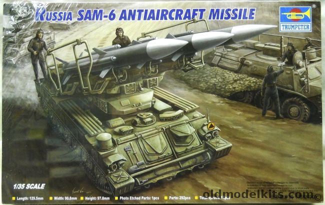Trumpeter 1/35 Russia SAM-6 Anti-Aircraft Missile, 00361 plastic model kit