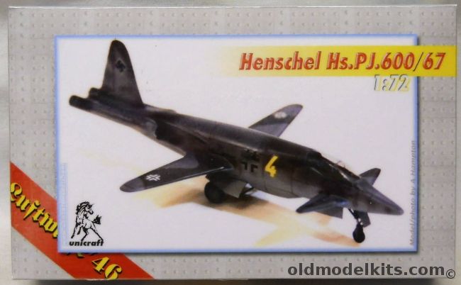 Unicraft 1/72 Henschel Hs.PJ.600/67 - (PJ600) plastic model kit