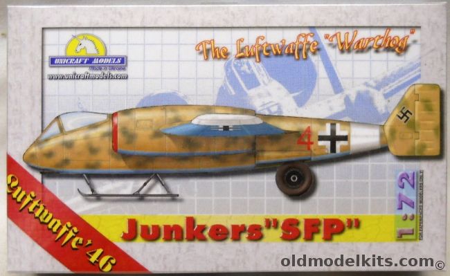 Unicraft 1/72 Junkers SFP plastic model kit