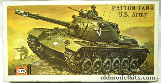 UPC 1/40 Patton Tank US Army, 5156-100 plastic model kit