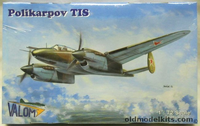Valom 1/72 Polikarpov TIS, 72003 plastic model kit