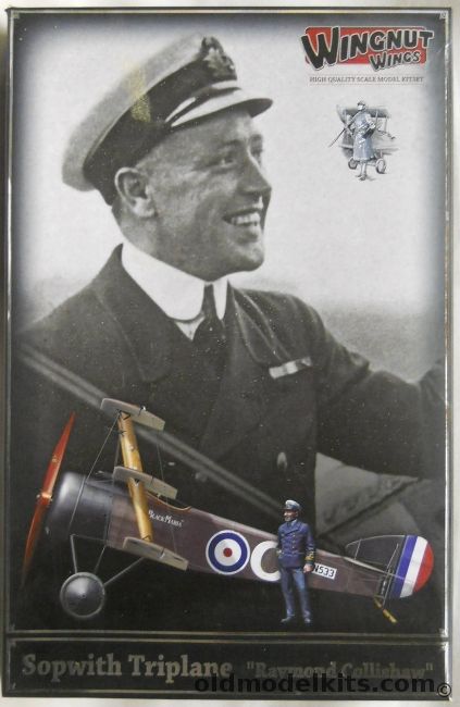 Wingnut Wings 1/32 Sopwith Triplane Raymond Collishaw - N533 Black Maria 10 Sq RNAS July 1917 - 60 Victories, 32607 plastic model kit