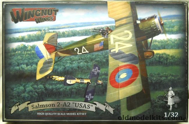 Wingnut Wings 1/32 Salmson 2-A2 USAS, 32059 plastic model kit
