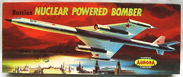 Aurora Russian Nuclear Powered Bomber (M-50/M-52 Bounder) Kit