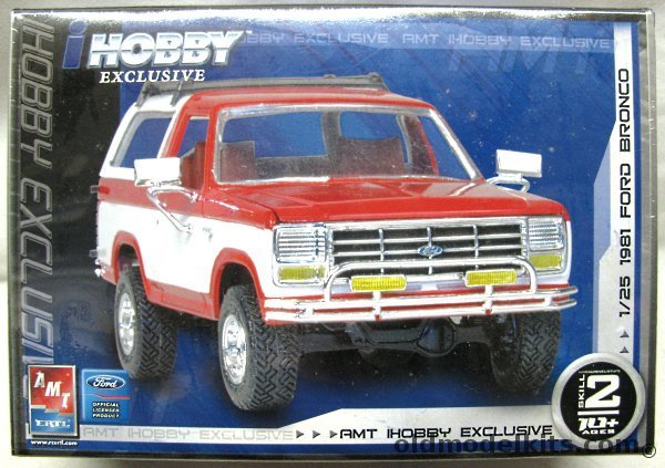 Ford bronco plastic model kits #9