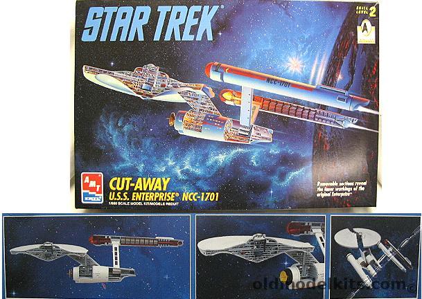 Amt 1 650 Star Trek Cut Away Uss Enterprise Ncc 1701