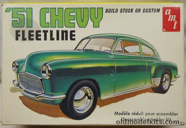 1951 25. Chevy Fleetline 1951. Chevrolet Fleetline 1951. Игрушка 1951 chevy Fleetline. AMT chevy model Kit.