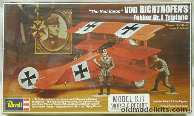 Fokker Dr.I Richthofen 1:28 Revell Model Kit 