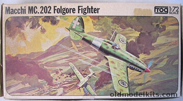 Frog 1/72 MC-202 Folgore - 363 Sq 150 Gruppo 53 Stormo Benghazi Libya July  1942 or 351 Sq 155 Gruppo 51 Stormo, F225
