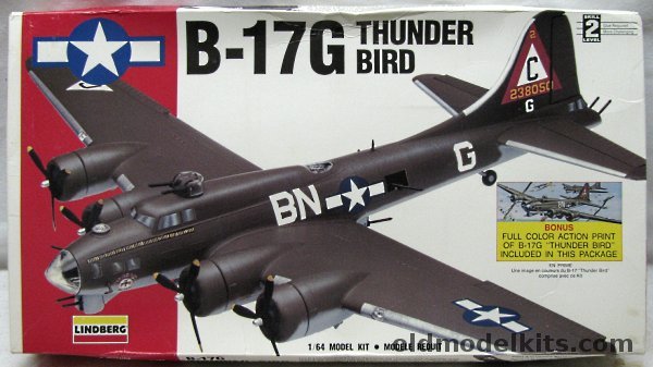 Lindberg 75309  B-17G Flying Fortress plastic Model Kit 1/64 On Sale!