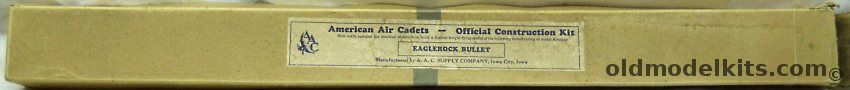 AAC Supply Company Eaglerock Bullet American Air Cadets Official Construction Kit - 33 Inch Wingspan Flying Aircraft plastic model kit