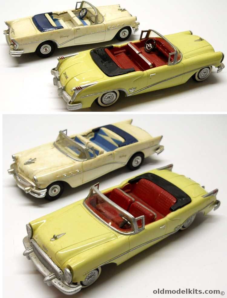 AMT 1/25 1954 Buick Skylark Convertible / 1956 Buick Century Convertible Promos plastic model kit