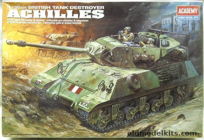 Academy 1/35 British Achilles Tank Destroyer, 1392 plastic model kit