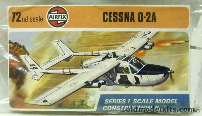 Airfix 1/72 Cessna O-2A or O-2B - Bagged, 01053-7 plastic model kit