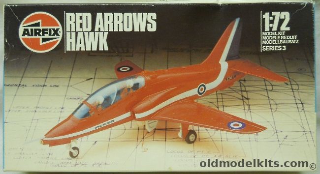 Airfix 1/72 HS-1182 Hawk Red Arrows, 03026 plastic model kit
