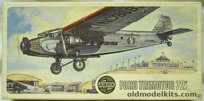 Airfix 1/72 Ford 5-AT Trimotor -  American Airlines - (5AT), 04009-9 plastic model kit