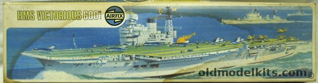 Airfix 1/600 HMS Victorious Aircraft Carrier - Type Four Logo Issue, 04201-3 plastic model kit