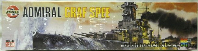 Airfix 1/600 Graf Spee Pocket Battleship - T4 Issue, 04211 plastic model kit