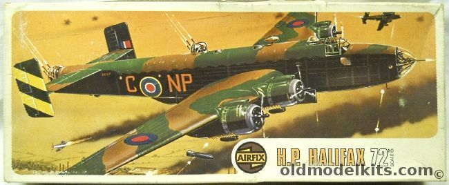 Airfix 1/72 Handley Page Halifax B.III - LV917-C 100 Missions, 05004-7 plastic model kit