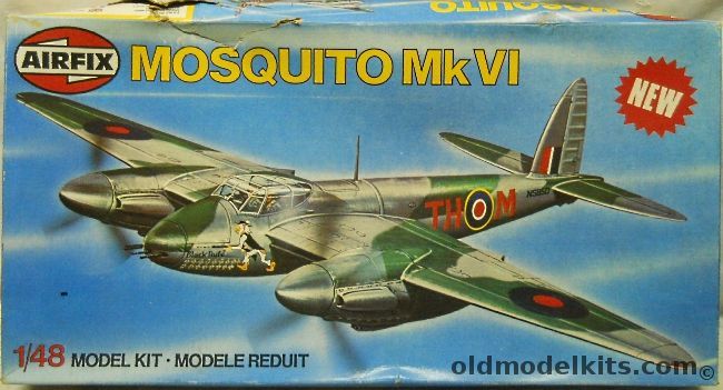 Airfix 1/48 DH Mosquito FB VI - 418 Sq (RCAF) 'City of Edmonton Sqn. Ldr. RA 'Bob' Kipp Middle Wallop August 1944 / 143 Sq Banff Strike Wing Early 1945, 07100-0 plastic model kit