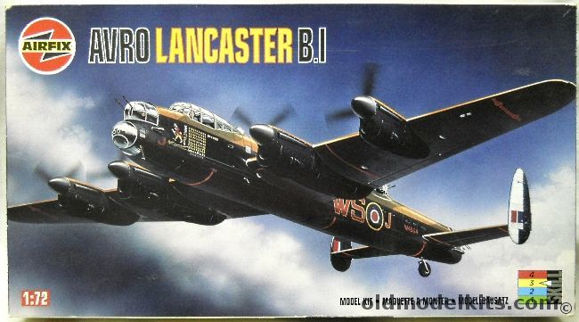 Airfix 1/72 Avro Lancaster B.111 - 'Able Mable' or 'Mike-Squared' Markings, 08002 plastic model kit