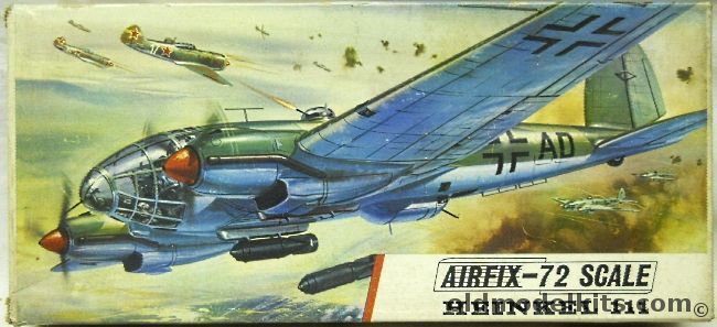 Airfix 1/72 Heinkel He-111 H-20 - Medium Bomber, 484 plastic model kit