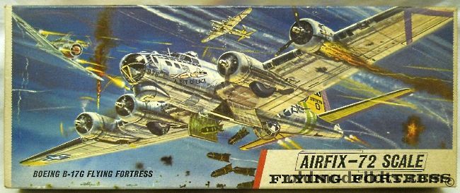 Airfix 1/72 Boeing B-17G Flying Fortress - A Bit O' Lace, 585 plastic model kit