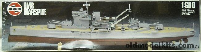 Airfix 1/600 HMS Warspite Battleship, 9-04205 plastic model kit