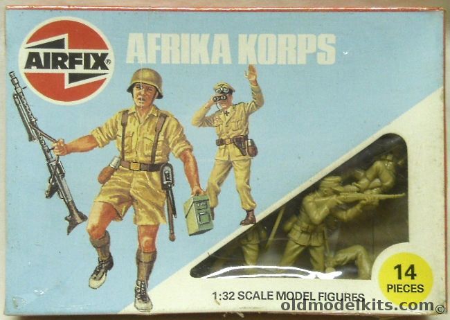 Airfix 1/32 Afrika Korps Soldiers, 951557 plastic model kit