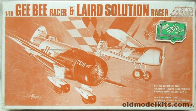 Arc En Ciel 1/48 Gee Bee Racer And Laird Solution Racer, AA-004 plastic model kit