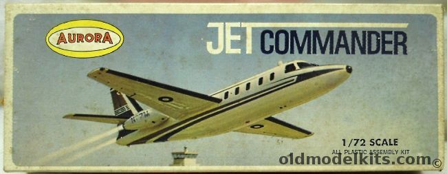 Aurora 1/72 Rockwell 1121 Jet Commander, 85-100 plastic model kit