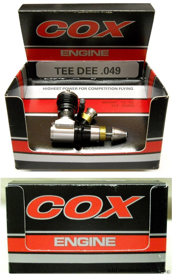 Cox Tee Dee .049 Gas Engine - Never Run And In The Original Box, 170 plastic model kit